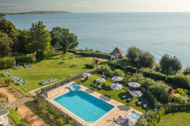 Luccombe Manor Garden and Pool