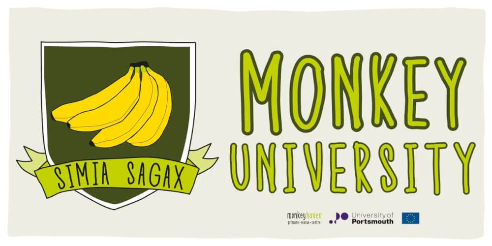 MH Monkey University sign