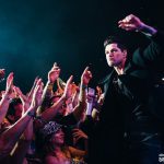 The Script in crowd by Dylan Roberts